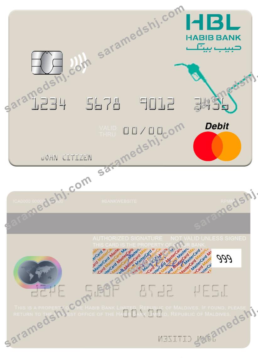 Republic of Maldives Habib Bank Limited mastercard